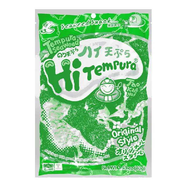 Hi Tempura Seaweed Snacks Original Flavor,1.41 oz