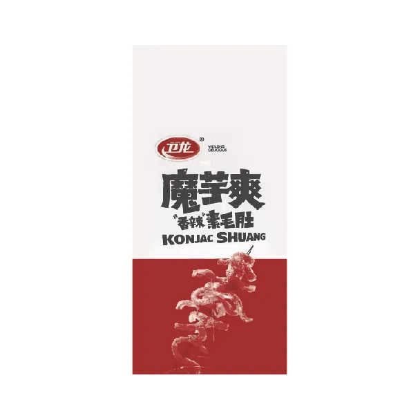 Hot & Spicy Vegetarian Tripe, Konjac Latiao Snacks, 12.7oz
