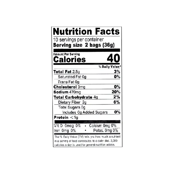 Hot & Spicy Vegetarian Tripe, Konjac Latiao Snacks, 12.7oz