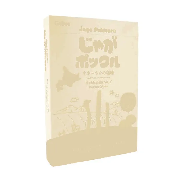 Jaga Pokkuru Three Brothers Hokkaido Premium Potato Sticks,10 Packs* 0.63oz