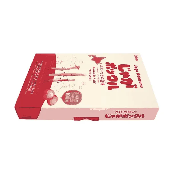 Jaga Pokkuru Three Brothers Hokkaido Premium Potato Sticks,10 Packs* 0.63oz