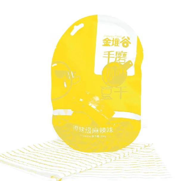 Jinduigu Hand Made Tender Tofu Snack Numbing Hot Flavor 180g