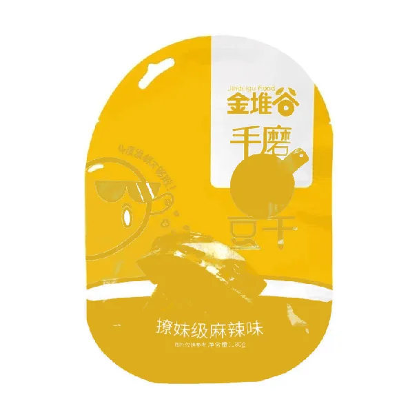 Jinduigu Hand Made Tender Tofu Snack Numbing Hot Flavor 180g