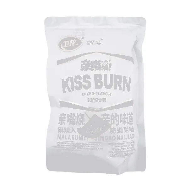 Kiss Burn Latiao Snacks Mixed Flavor 9.17 oz
