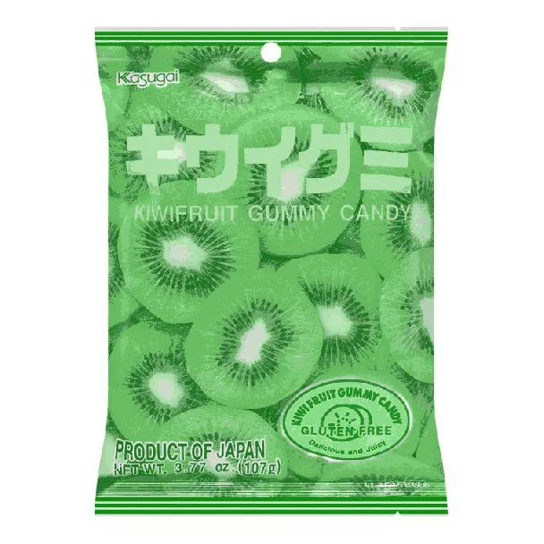 Kiwifruit Jelly Gummy Candy 3.77 oz【Gluten Free】