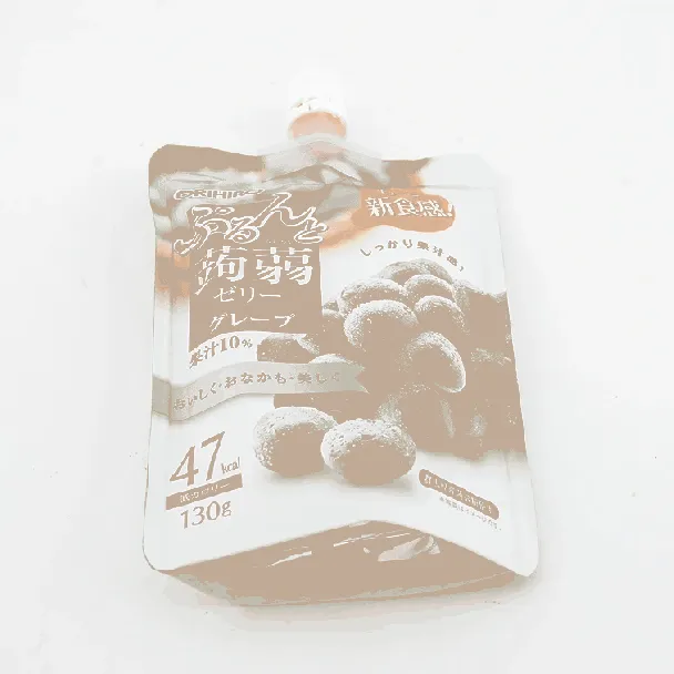 Konjac Jelly Grape Flavor,Low Calories 0 Fat, 4.58 oz