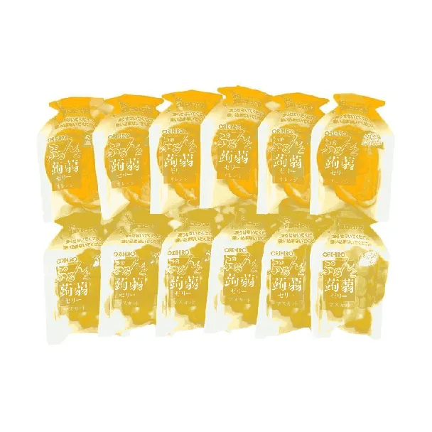 Konjac Jelly Muscat and Orange Flavor 20g*12