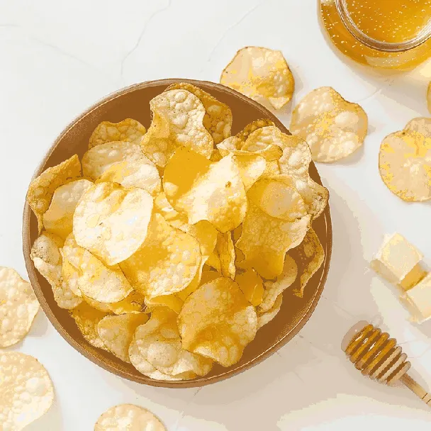 Korean Honey Butter Potato Chips, 2.12oz【aespa Favorite】