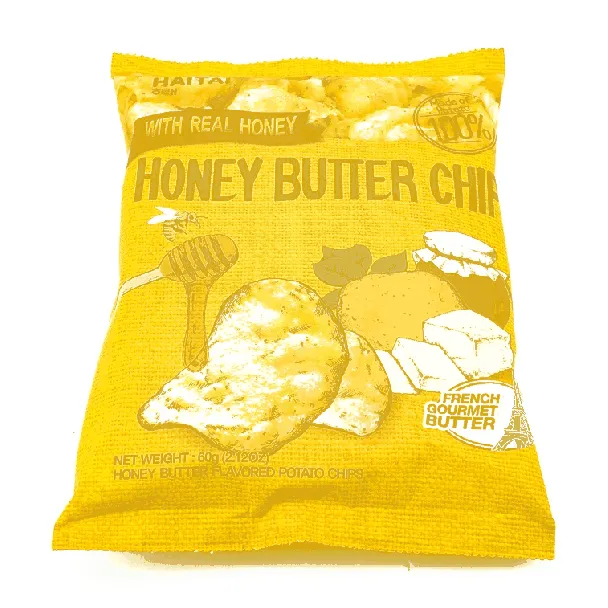 Korean Honey Butter Potato Chips, 2.12oz【aespa Favorite】