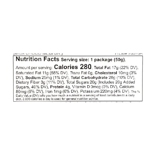 Milk Chocolate 1.76 oz【Pure Cocoa Butter】【Rich and Silky】