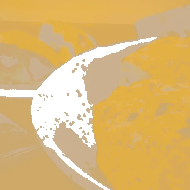 Molten Lava Taro Chicken Meat Floss Cream Bread 13.76 oz