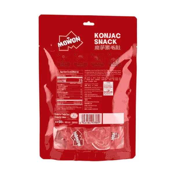 Mowon Konjac Snacks Spicy Sesame Flavor 7.26 oz