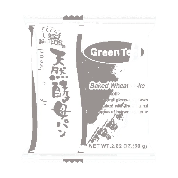 Natural Yeast Baked Wheat Bread ,Japanese Dessert,Matcha Green Tea Flavor, 2.82oz
