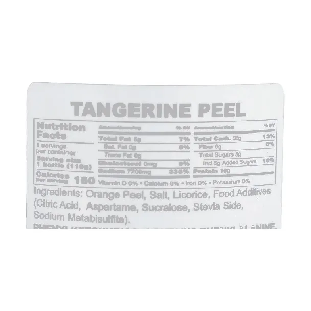 Nine-Processed Tangerine Peel, 3.88 oz