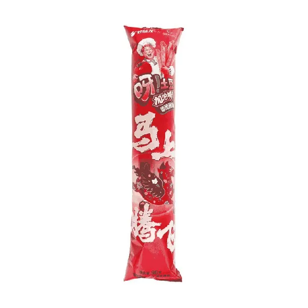 O! Karto Tube Shape Potato Chips,Tomato Flavor, 3.4oz
