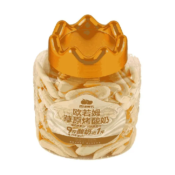 Oruomu Grassland Baked Yogurt Snacks, 4.2 oz【Healthy High Calcium High Protein】