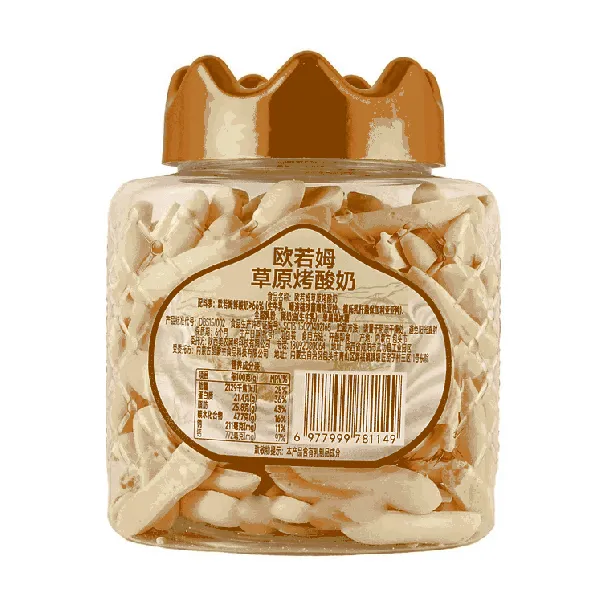 Oruomu Grassland Baked Yogurt Snacks, 4.2 oz【Healthy High Calcium High Protein】