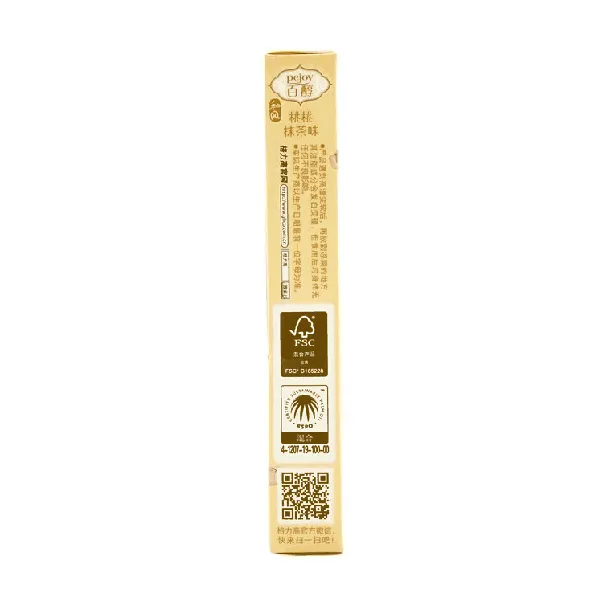 Peach Matcha Pejoy Cookie Sticks - Pocky's Friend, 1.48oz