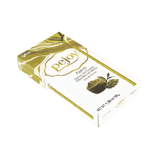 Pejoy Matcha Cream Filled Cookie Sticks - Pocky's Friend, 1.97oz