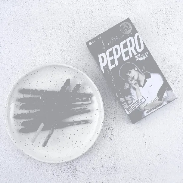 PEPERO Almond Chocolate Biscuit Stick 1.12 oz【Stray Kids Pick】【Packing May Vary】