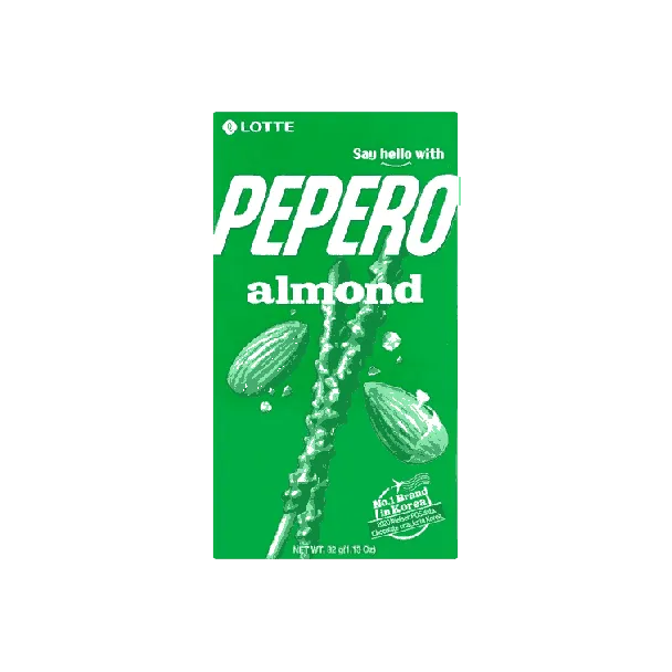 PEPERO Almond Chocolate Biscuit Stick 1.12 oz【Stray Kids Pick】【Packing May Vary】