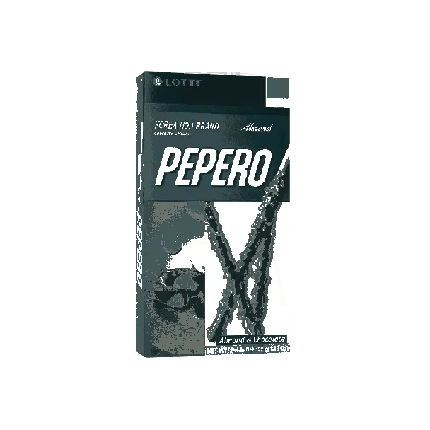 PEPERO Almond Chocolate Biscuit Stick 1.12 oz【Stray Kids Pick】【Packing May Vary】