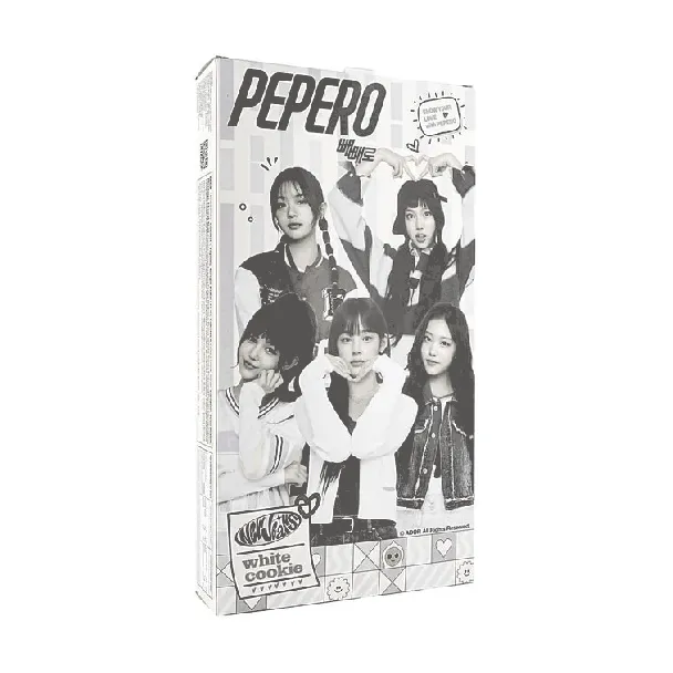 PEPERO Biscuit Stick White Cookie Flavor【8 packs in 1 box】9.03oz【Stray Kids Pick】【Packing May Vary】