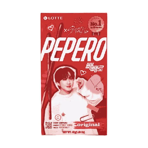 PEPERO Chocolate Biscuit Stick Classic Original Flavor 1.66 oz【Stray Kids Pick】【Packing May Vary】