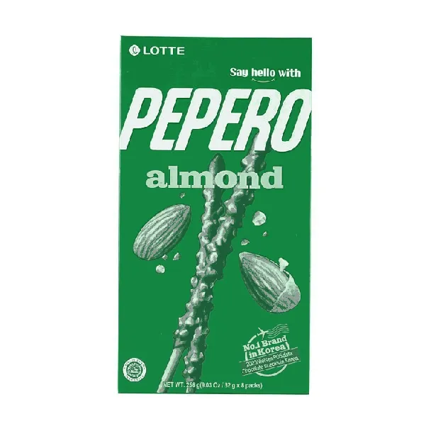 Pepero Chocolate Sticks,Almond+Crunchy+White Cookie+Original Flavor【4 Combo Packs 】【StrayKids Pick】【Packing May Vary】