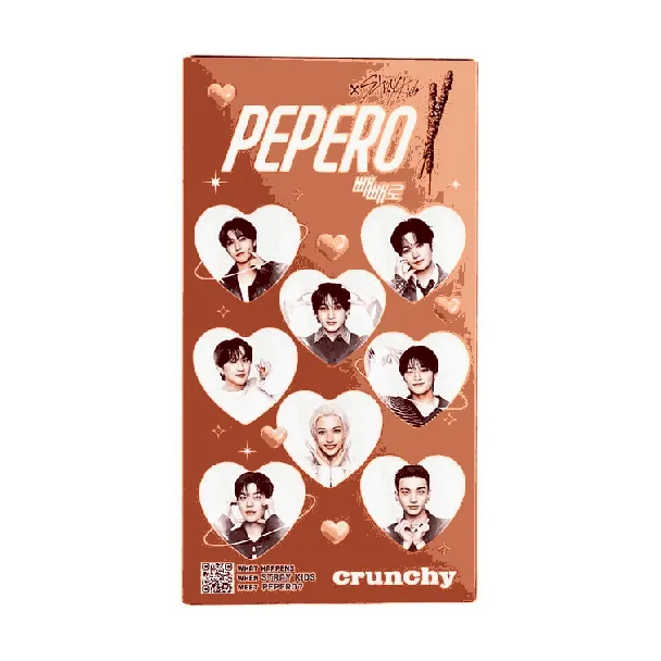 Pepero Chocolate Sticks,Almond+Crunchy+White Cookie+Original Flavor【4 Combo Packs 】【StrayKids Pick】【Packing May Vary】