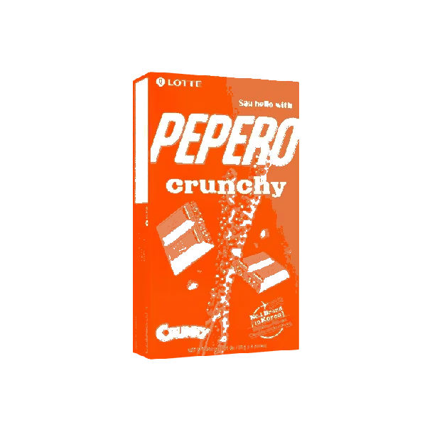 PEPERO Crunchy Chocolate Biscuit Stick, 【8 packs in 1 box】11oz【Stray Kids Pick】【Packing May Vary】