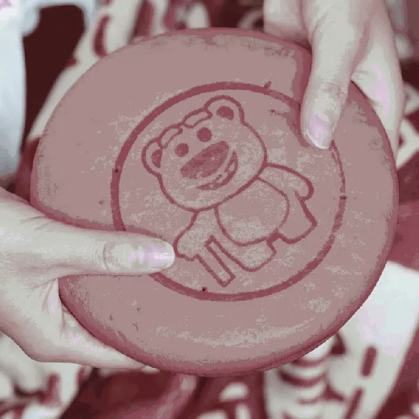 Pork Floss Egg Yolk Cake,Mooncake,Rose & Purple Yum Mochi Flavor ,17.64oz