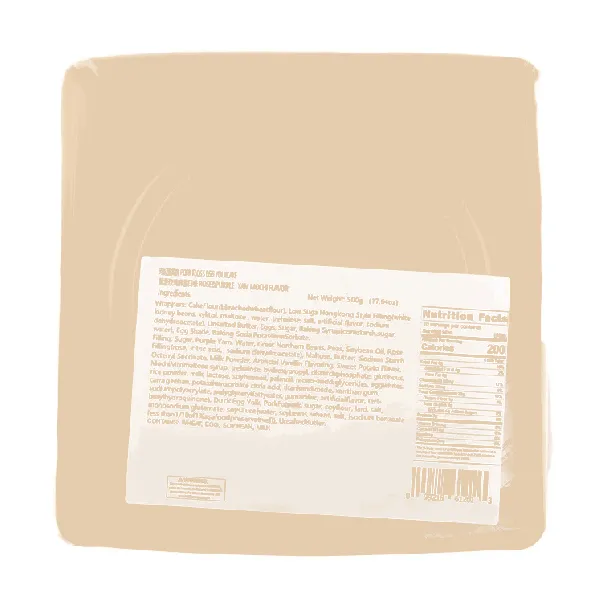 Pork Floss Egg Yolk Cake,Mooncake,Rose & Purple Yum Mochi Flavor ,17.64oz