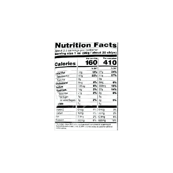 Potato Chips, Melty Cheese Pizza Flavor,2.54oz