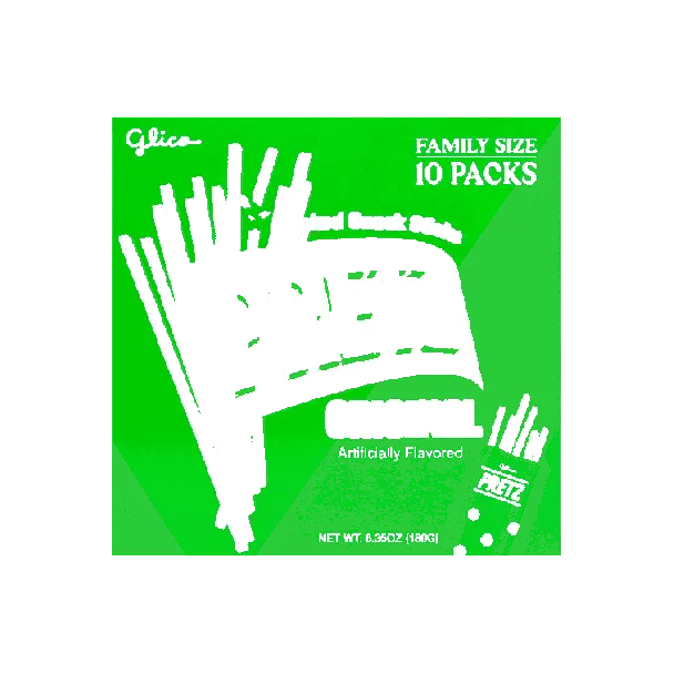 Pretz Baked Pretzel Biscuits Sticks, Original Flavor,10 Bags, 6.35oz