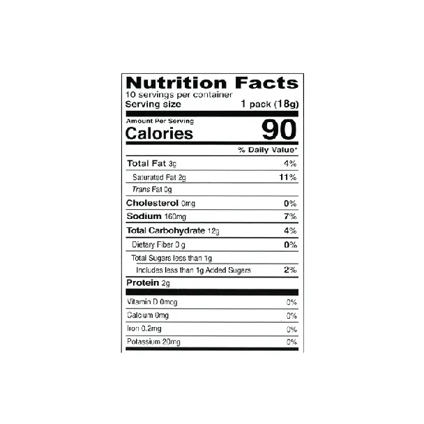 Pretz Baked Pretzel Biscuits Sticks, Original Flavor,10 Bags, 6.35oz