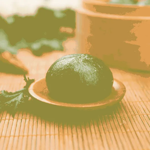 Qingtuan Green Rice Roll Mochi Sesame Paste,14.81 oz【Spring Limited】