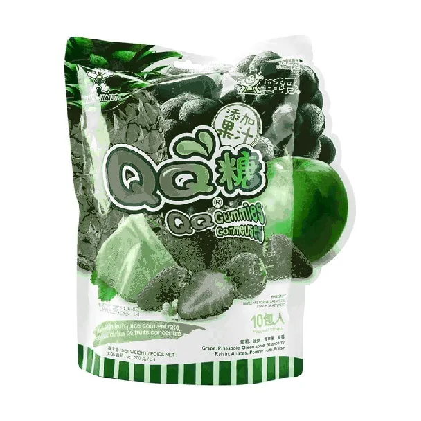 QQ Juicy Fruit Gummy Assortment - 10 Packs, 7.05oz