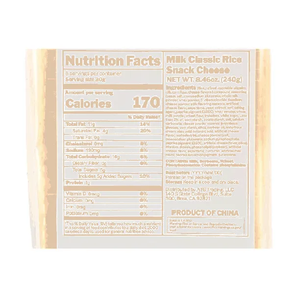 Rice Cracker ,3 Flavor Value Combo , 8.46oz *3 【Cheese & Melon & Milk】 【Non Fried】【Korea Trendy】
