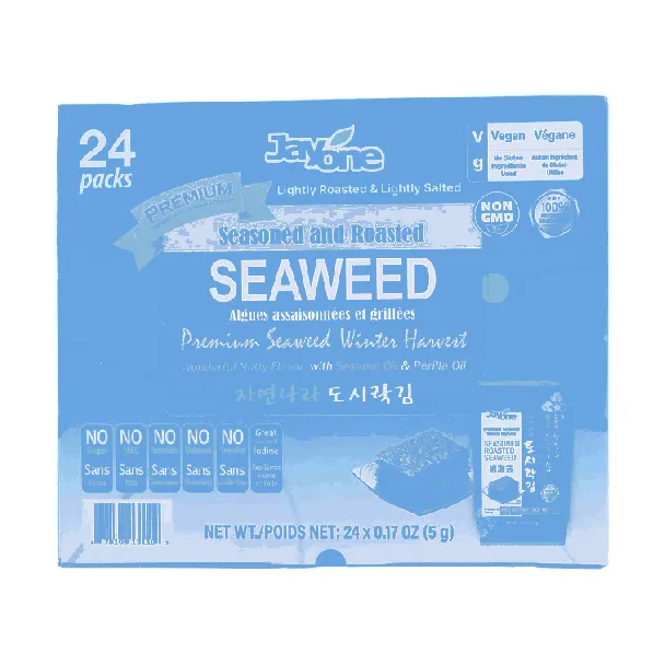 Roasted & Lightly Salted Seaweed 24packs 4.08 oz