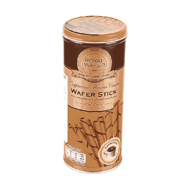 Royal Wafer Stick With Cappuccino Cream 4.4 oz【Thailand Trendy】