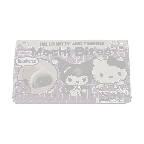 Sanrio Hello Kitty Kuromi Mochi Bites Blueberry Flavor 2.82oz