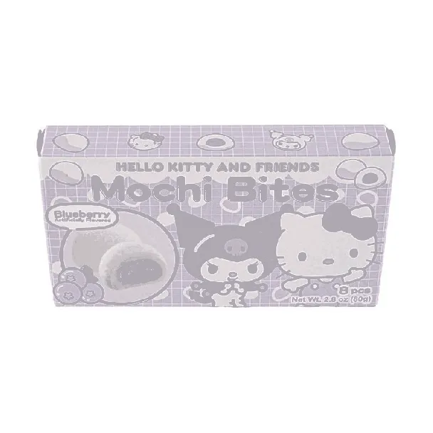 Sanrio Hello Kitty Kuromi Mochi Bites Blueberry Flavor 2.82oz
