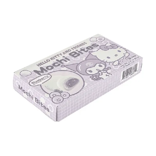 Sanrio Hello Kitty Kuromi Mochi Bites Blueberry Flavor 2.82oz