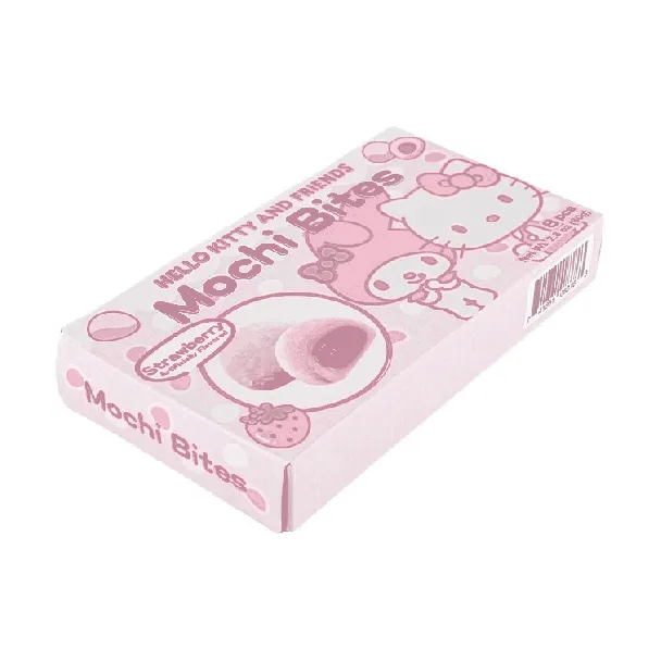 Sanrio Hello Kitty My Melody Mochi Bites Strawberry Flavor 2.82oz