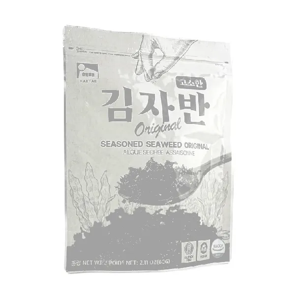 Seasoned Seaweed Original,Gluten Free Vegan,2.12 oz