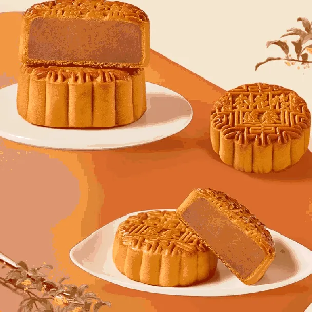Shanghai Cantonese small mooncake time-brand flavor 7 flavors 【 Must buy 】 Delicate lotus paste 1 *100g