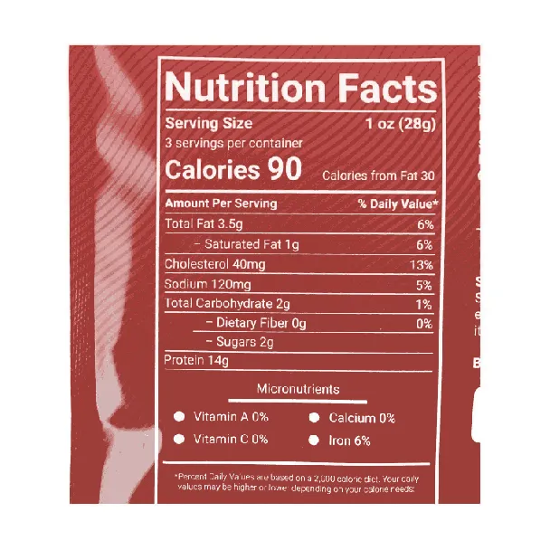 Spicy Beef Jerky,Premium Thick-Cut Beef, 3oz【 Low Calories,Gourmet Protein Fuel】【Savory, Indulgent Chew】
