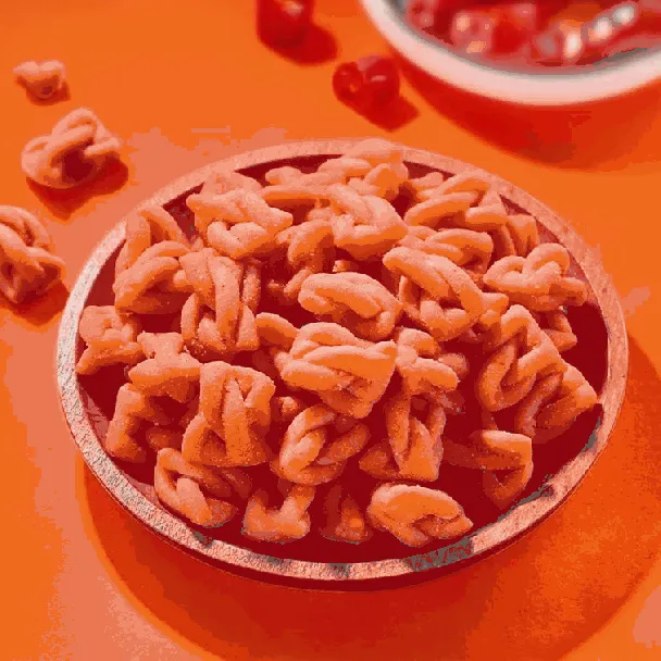 Spicy Fried Dough Twists, 0.88 oz *5【5 Packs】【Sichuan & Chongqing Style】