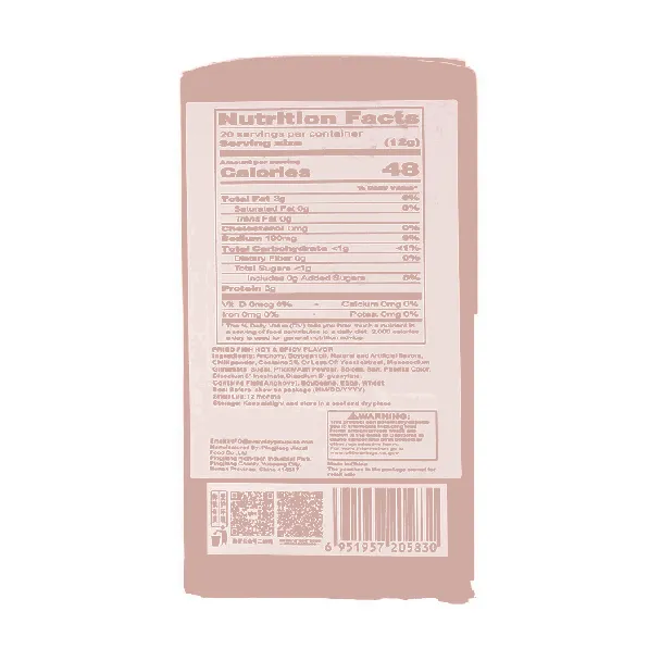 Spicy Mala Anchovies - Sichuan Seafood Snack, 20 Packs, 8.46oz